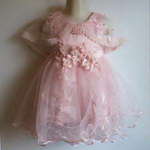 Light pink toddler fancy dress